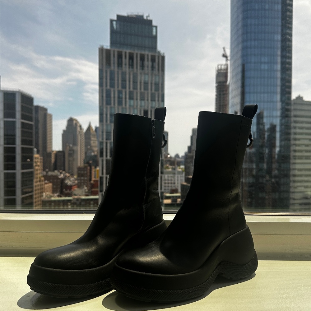Moncler Black Resile Boots